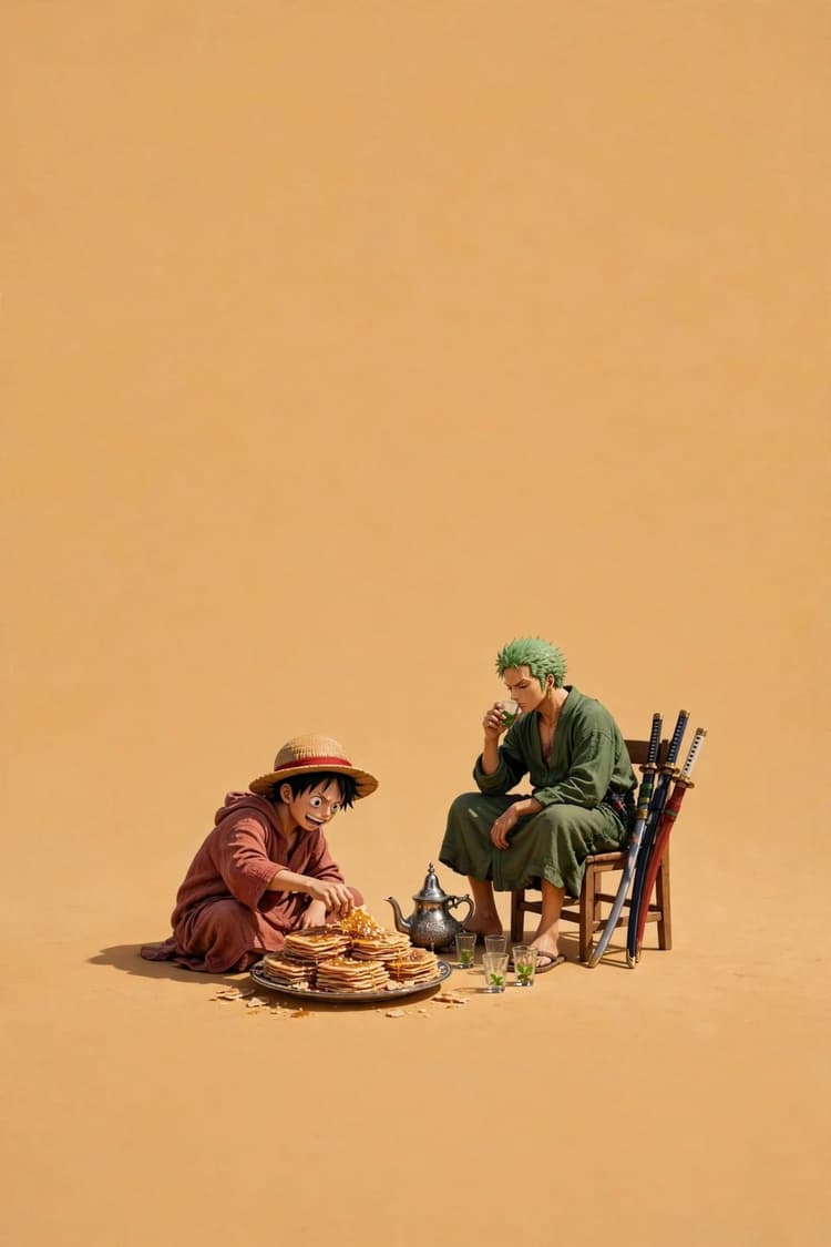 Œuvre One piece — L’heure du thé
